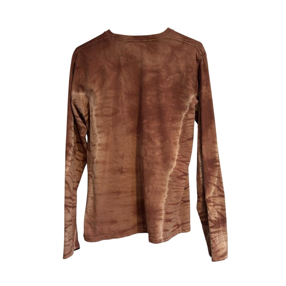 The Mountain Evolution Native American Indian AOP Shirt Sz Medium Long Sleeve - Picture 2 of 16